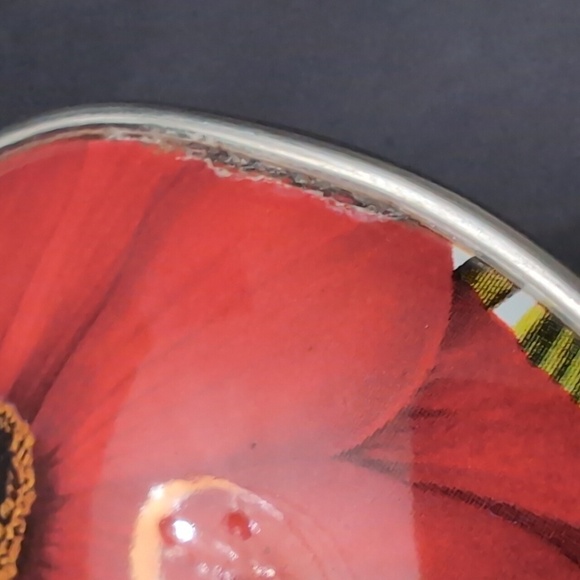 Pioneer Woman Floral Enamel Teapot with Stainless Steel Handle. - Picture 9 of 13